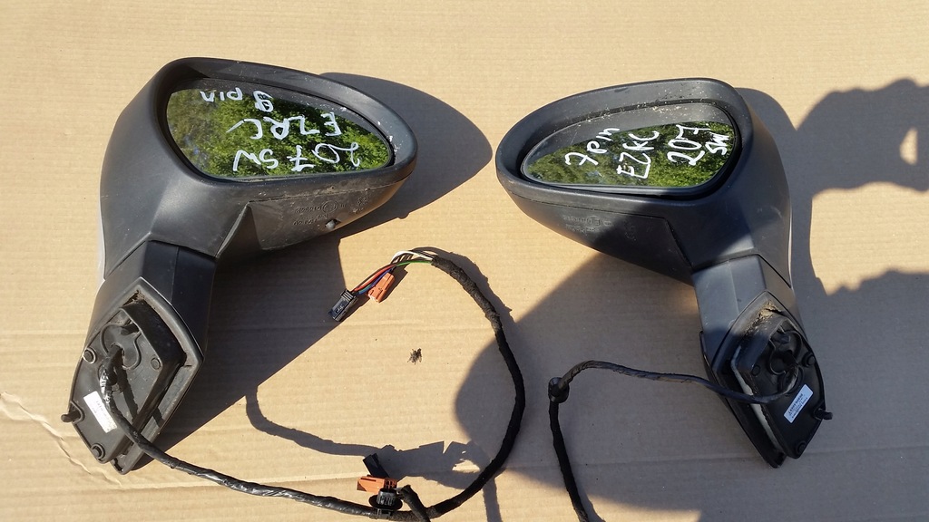 фото №7, Дзеркало праве /ліва peugeot 207 9pin eu ezrc