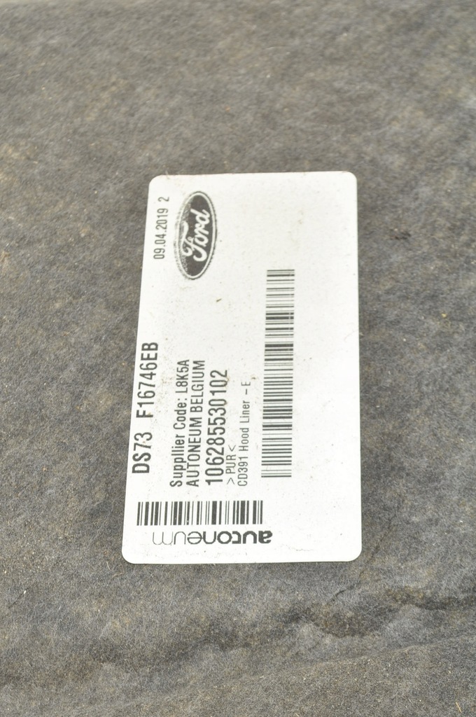 фото №11, Ford mondeo mk5 lift шумоизоляция подкрылок капот p1 ds73-f16746-eb