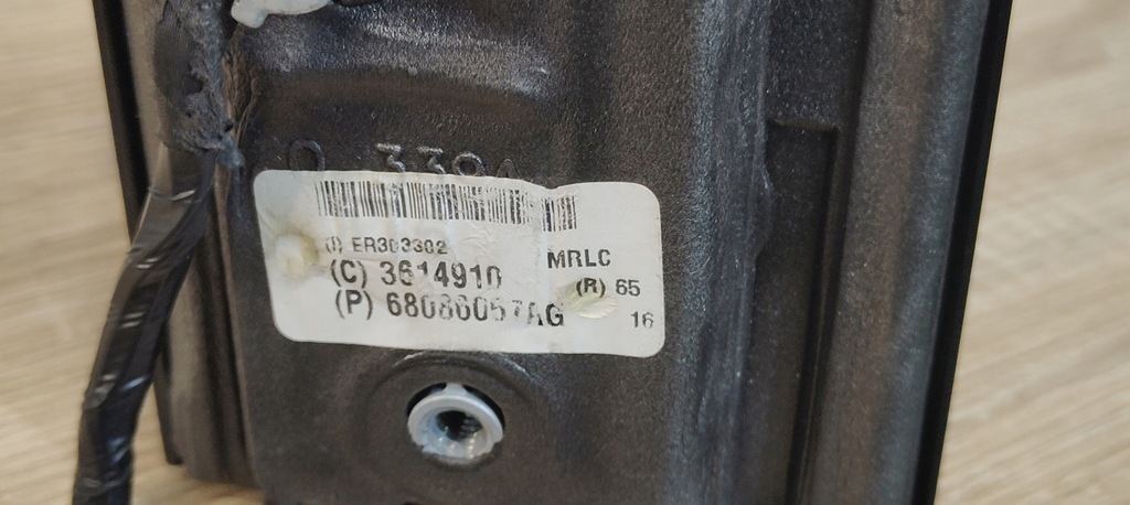 фото №9, Chrysler town country v grand voyager v зеркало правое зеркало хром оригинальный номер