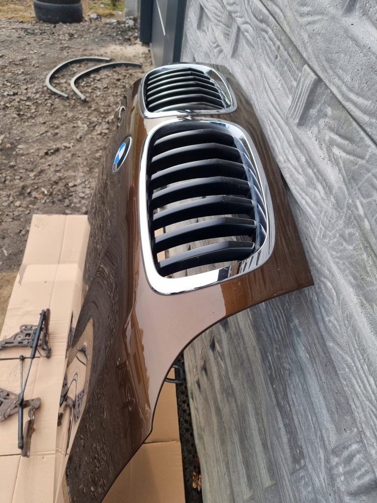фото №5, Bmw x6 e71 lift 2013r капот передня b09