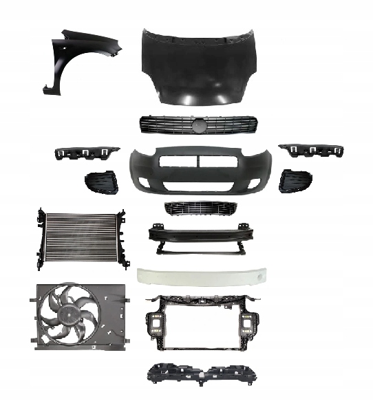 фото №1, Fiat grande punto 2005-2012 kompletny перед капот