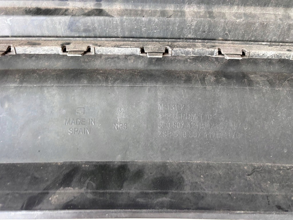 фото №10, Seat leon iii fr бампер задняя жгут 5f0807487 оригинал