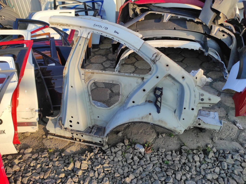 фото №2, Bmw 4 f32 13- четверть лонжерон левая задняя