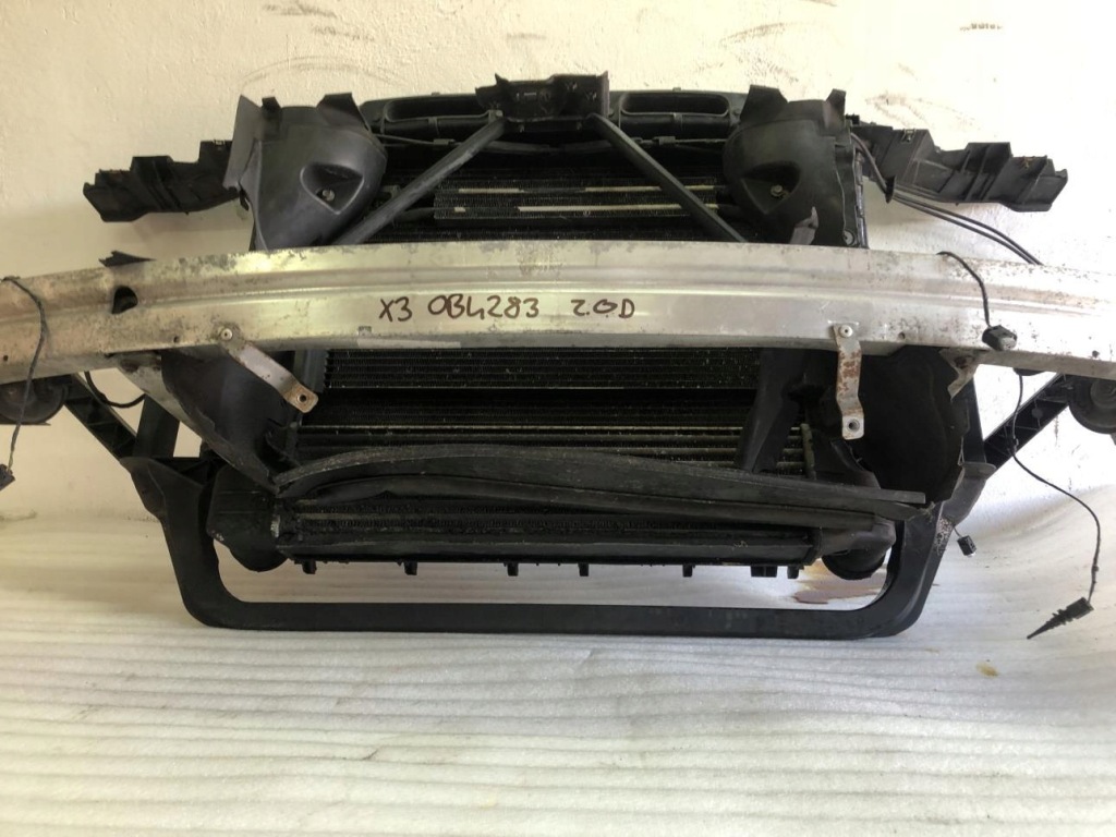 фото №7, Pas передній радіатор 7788136 bmw x3 e83 2.0d