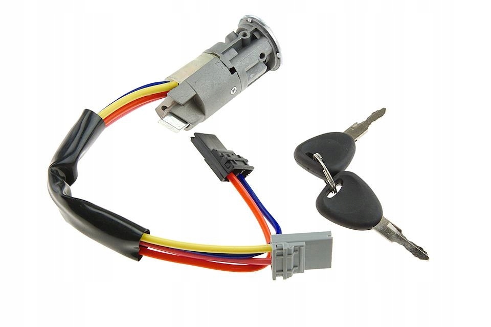 фото №4, Замок зажигания renault kangoo 1998-2007 /dwa ключи