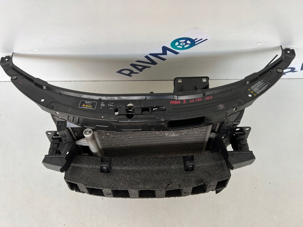 фото №7, Pas передній радіатор skoda fabia ii 1.4 tdi