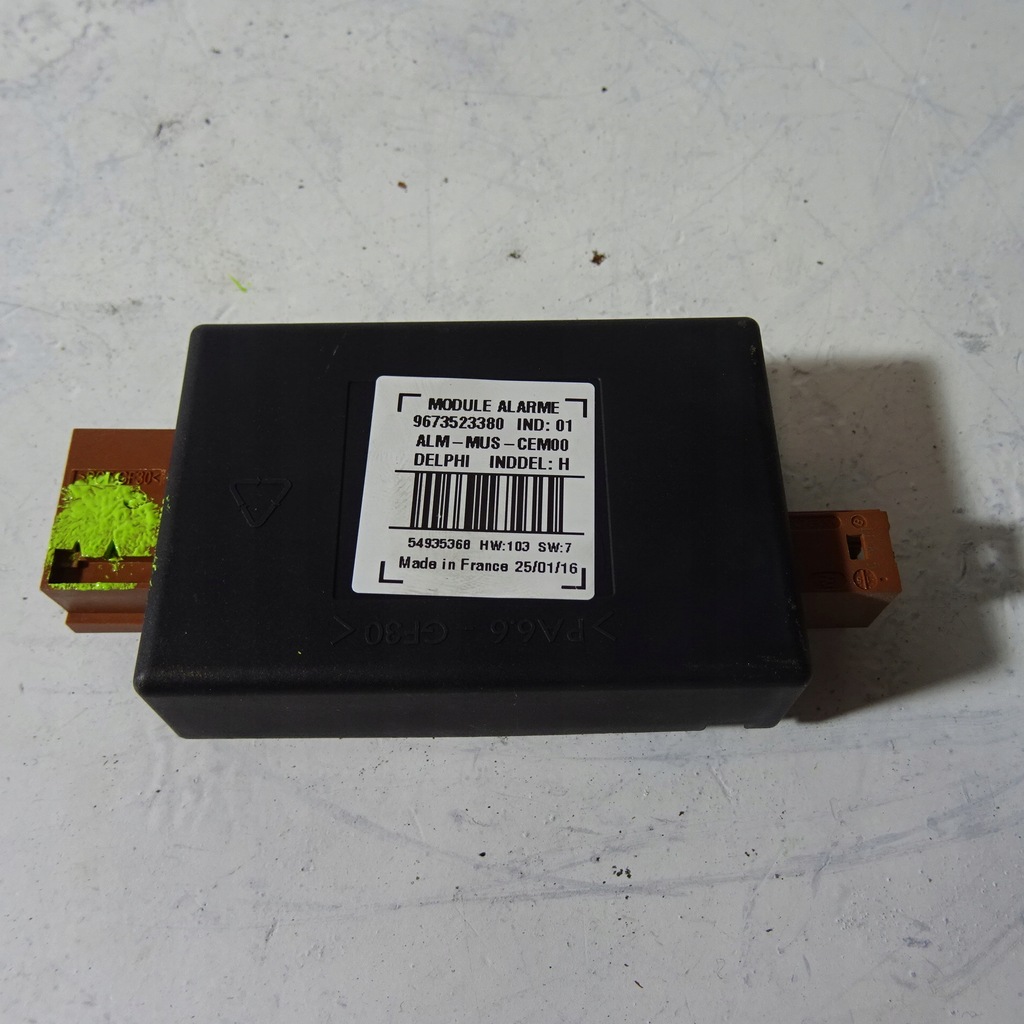 фото №1, Peugeot 308 ii t9 модуль сигналізація 9673523380