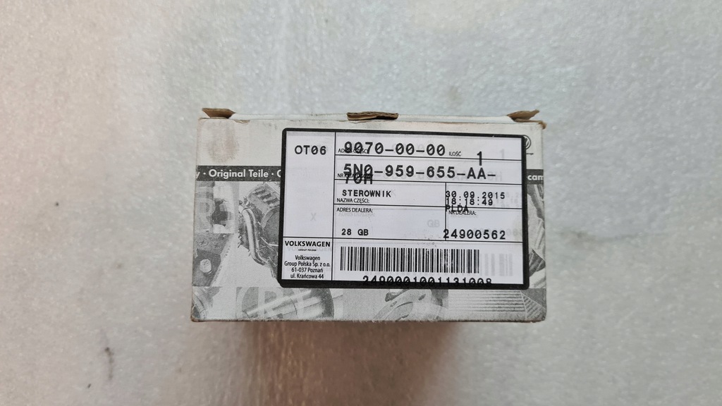 фото №1, Блок керування модуль подушок подушка безпеки vw passat b7 cc оригінальний номер