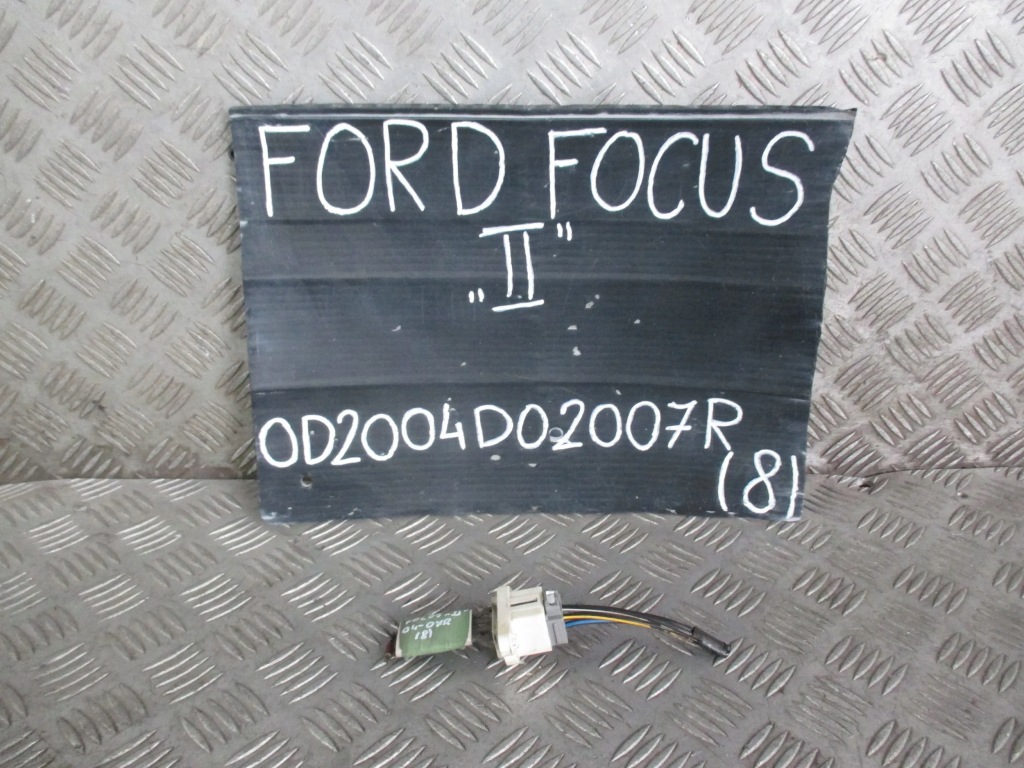 фото №3, Резистор вентилятор ford focus ii 04-07r