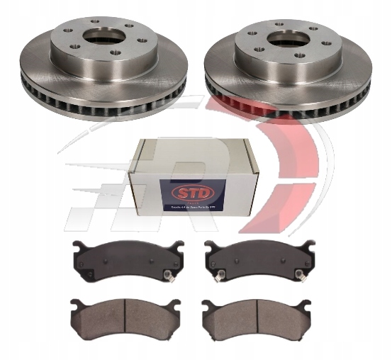 фото №1, Gmc savana / gmc sierra гальмівні диски + гальмівні колодки гальмівні перед