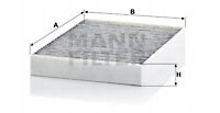 Купити Фільтр салонний вугільний mann cuk23014-2