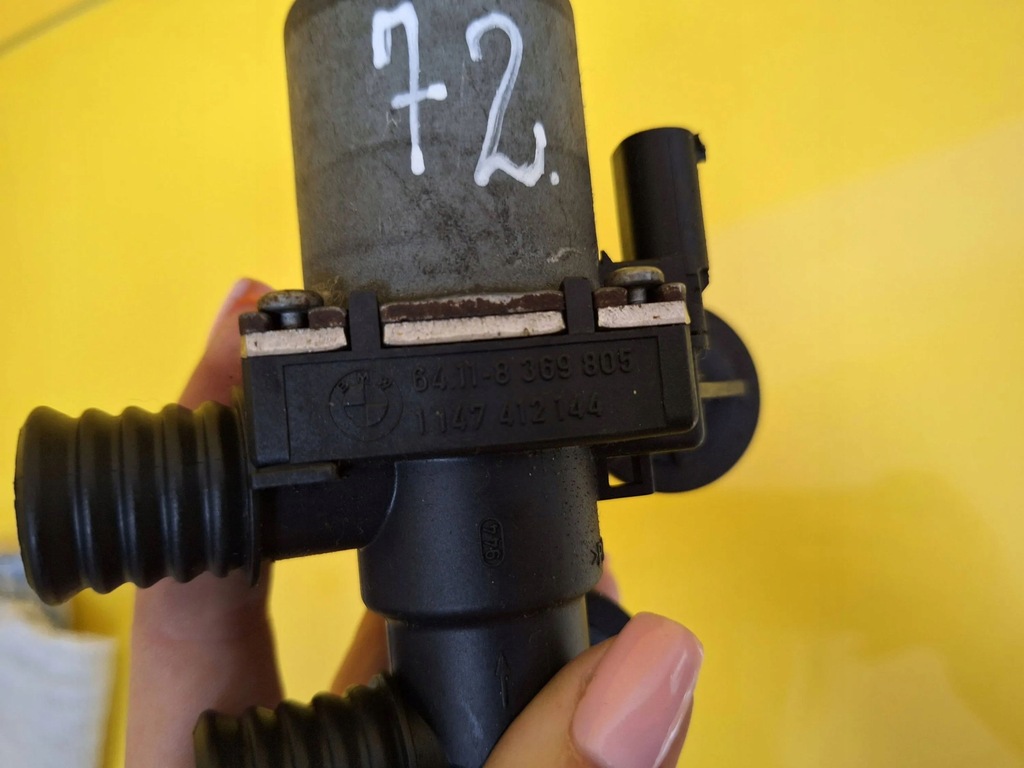 фото №10, Электроклапан отопителя клапан wody bmw e46 nr72