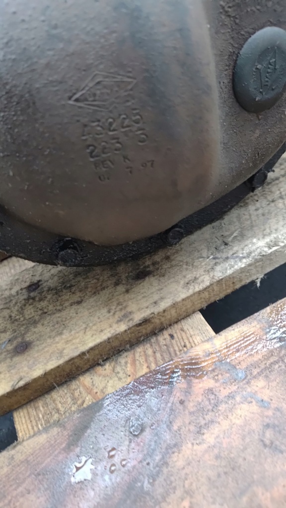 Jeep wrangler tj 96-06 мост задний 4x4 америка 3.73 с Разборки