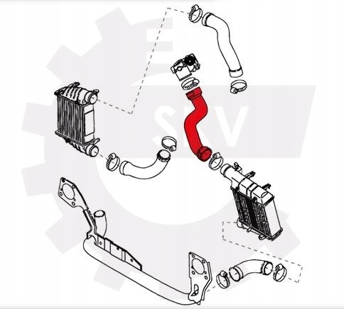 фото №3, Шланг труба турбины seat exeo 2.0tfsi 8e0145737q