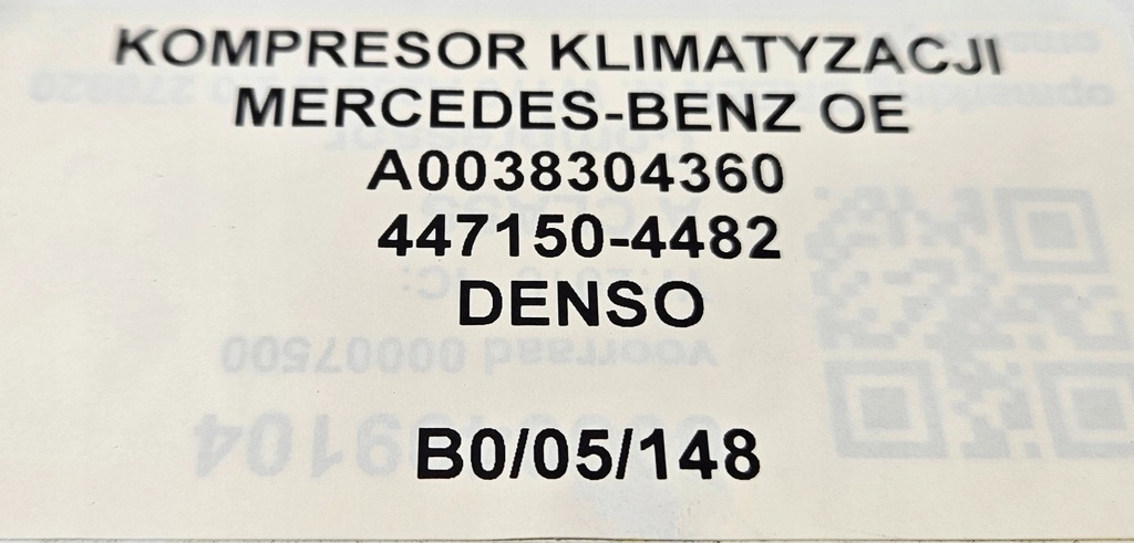 фото №7, Компресор кондиціонера mercedes-benz a0038304360
