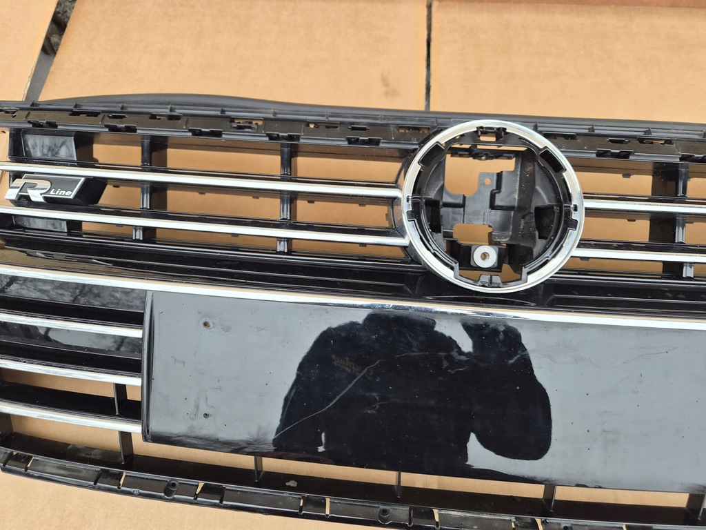 фото №5, Решётка радиатора решётка радиатора vw arteon r line lift оригинал хороший состояние