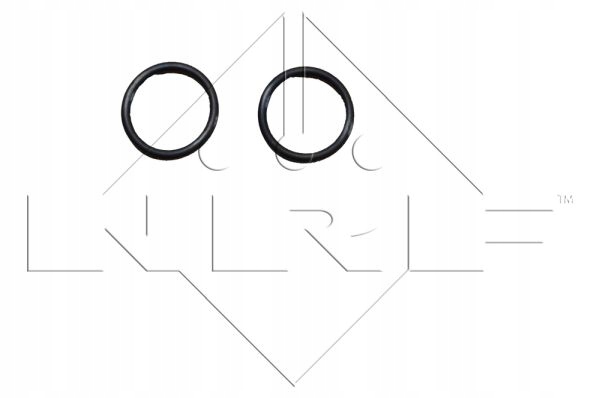 Nrf 53444 радиатор, система охлаждение двигателя Оригинал