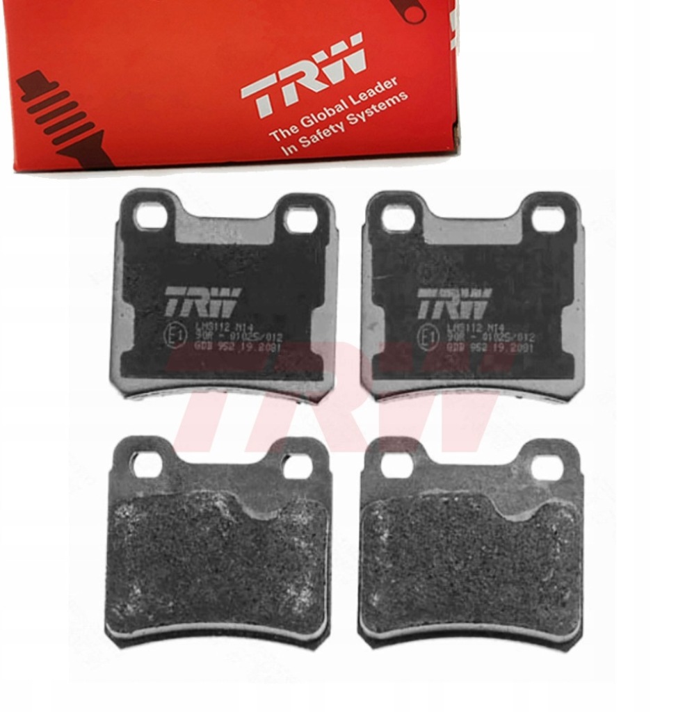 фото №1, Тормозные колодки тормозные задняя opel calibra a 2.0i 2.5i v6