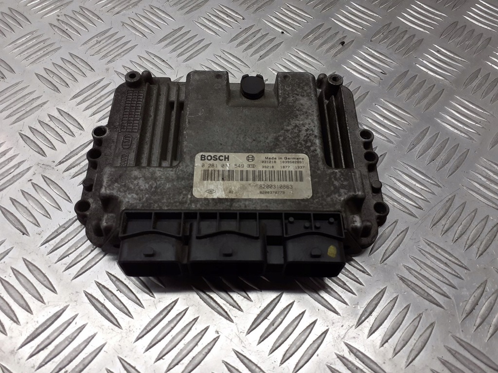 фото №1, Блок управления двигателя renult scenic ii 1.9 dci 8200310863