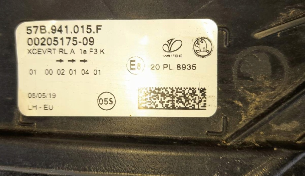 фото №5, Skoda karoq лампа левый перед full led