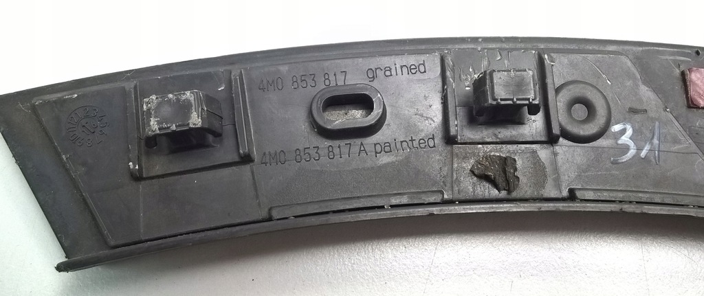 фото №8, Audi q7 ii 4m0 16-19 молдинг крыла левая задняя oryg