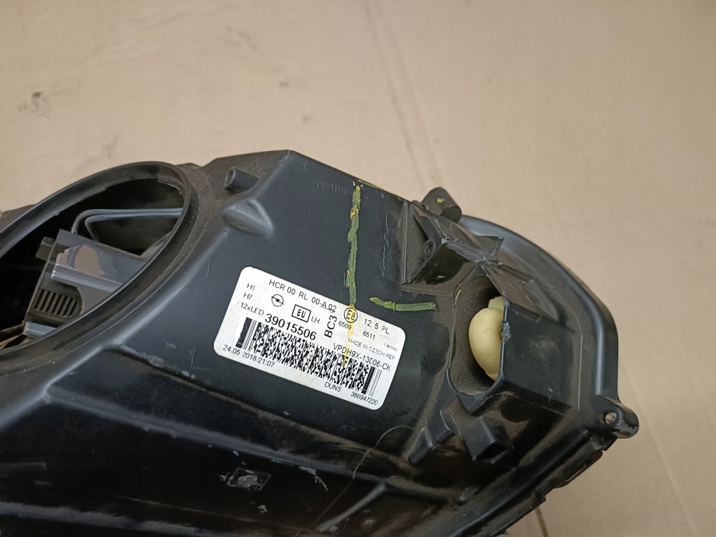 фото №3, Opel adam лампа перед левая 39015506