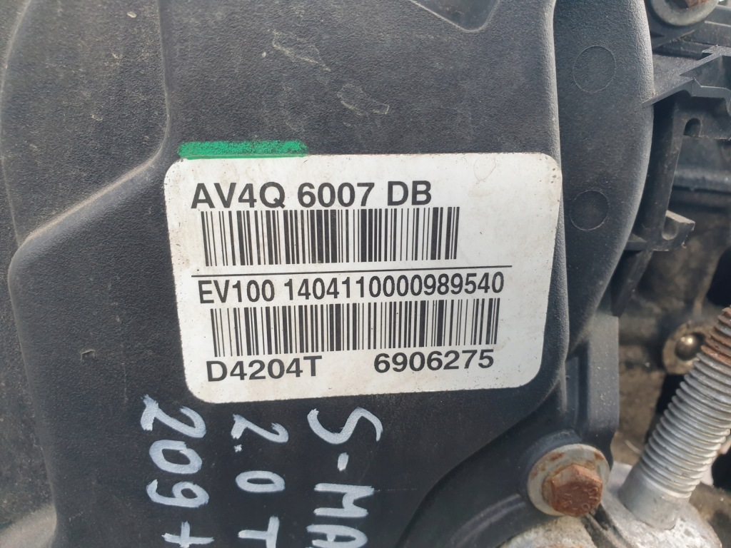 Купити Двигун ford s-max mk1 рестайлінг  2011 рік 2.0 tdci 163 km av4q6007db