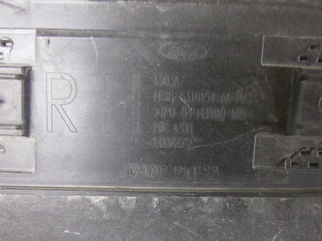 фото №8, Молдинг порог правая порог ford mustang vi 6 15-17