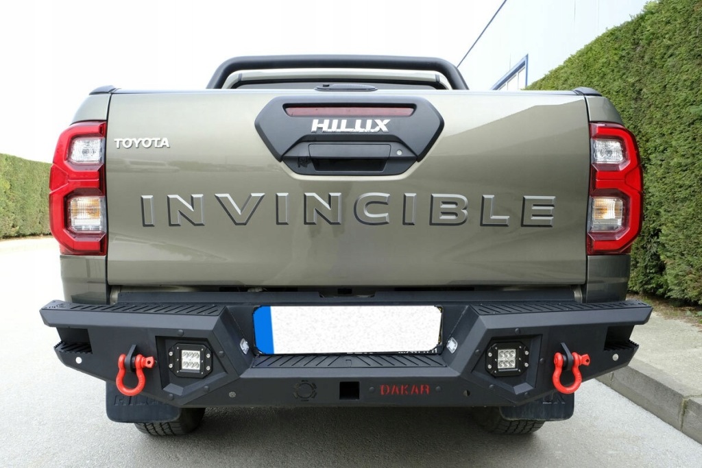 фото №8, Бампер задній dakar задня toyota hilux 4x4 сталевий