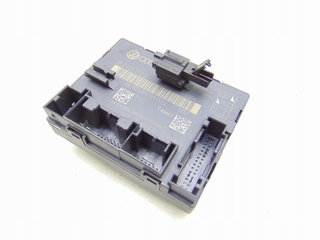 фото №1, Модуль блок управления дверь audi a4 b8 07- 8k0959792q