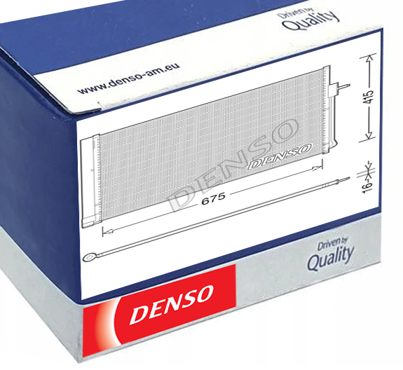 Купити Радіатор кондиціонера denso do opel ampera ev 150