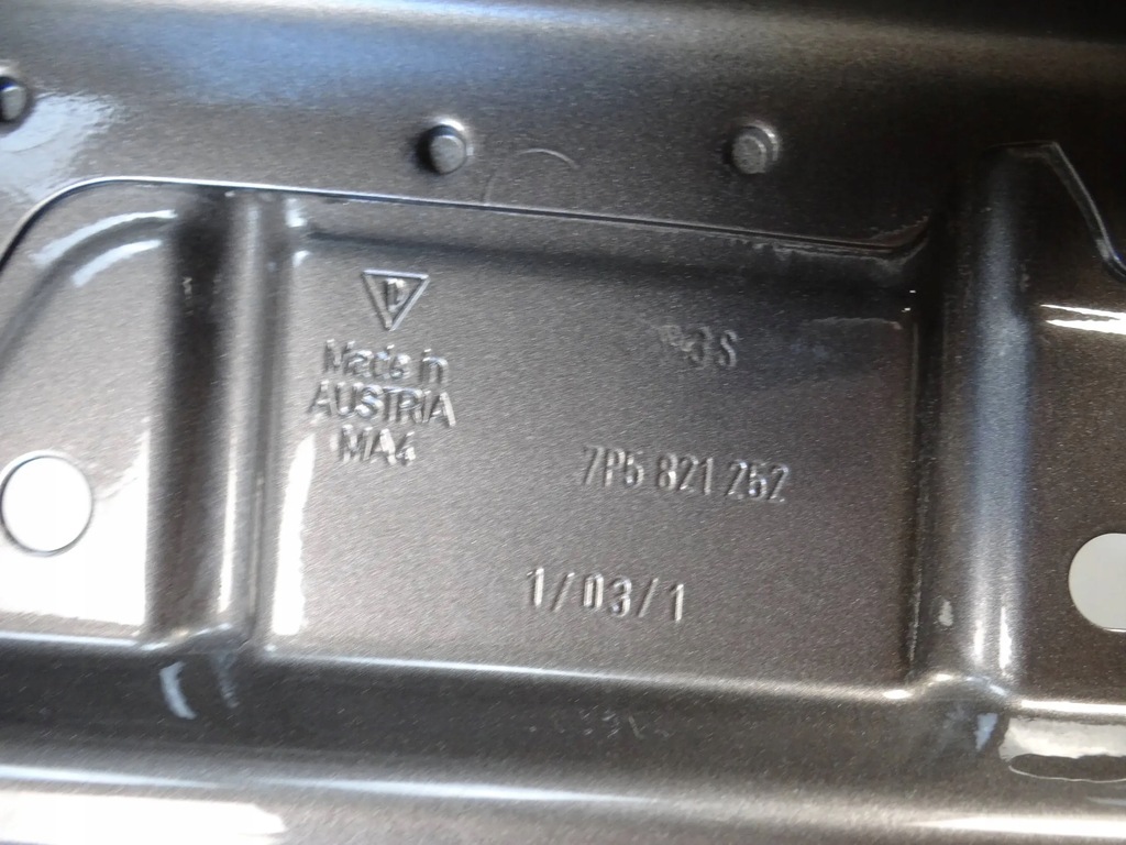 фото №13, Крыло перед правый porsche cayenne 2 ii 7p5 2010-2014