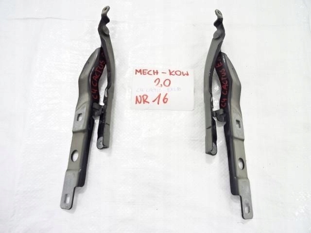 фото №13, Citroen c4 cactus петля капот правый левый комплект exlb идеальное состояние