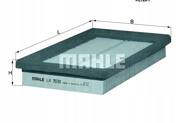 фото №1, Knecht фильтр воздуха fiat 500 500 c 500l panda