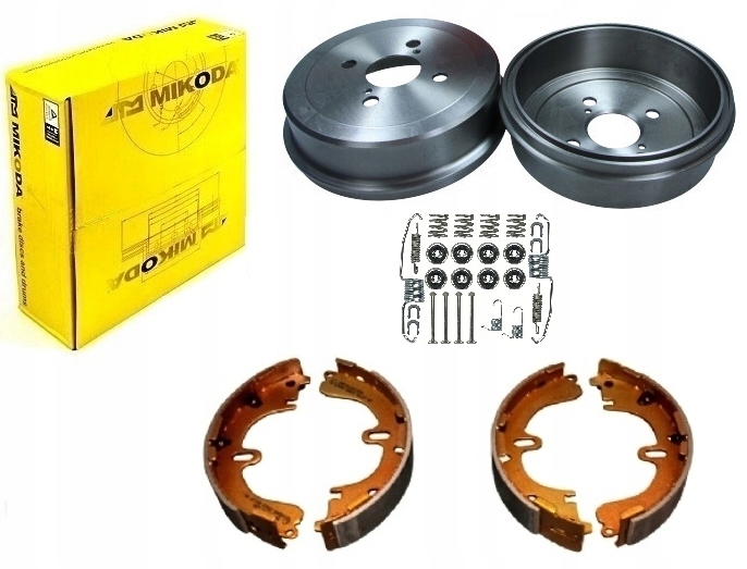 фото №1, Тормозные барабаны тормозные колодки toyota corolla e10 1992-1997