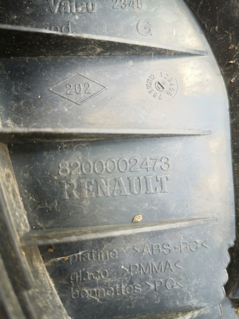 фото №15, Лампа левая задняя левый задняя renault laguna ii laguna 2 8200002475 8200002473