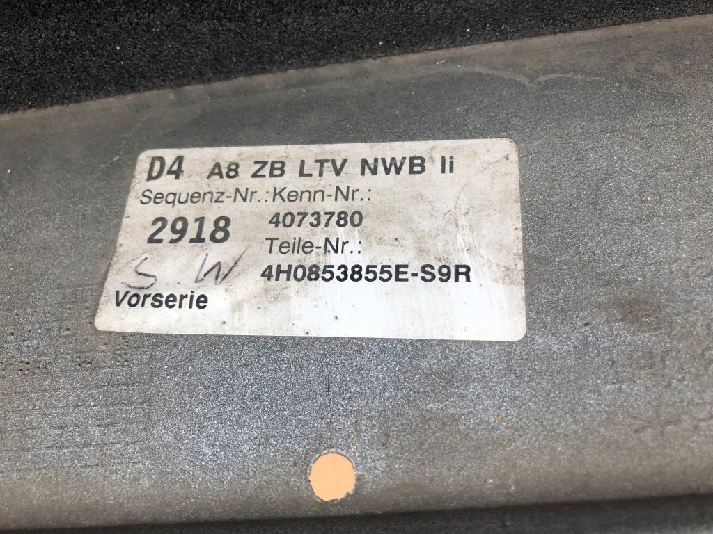 фото №2, Audi a8 4h молдинг накладка поріг ліва