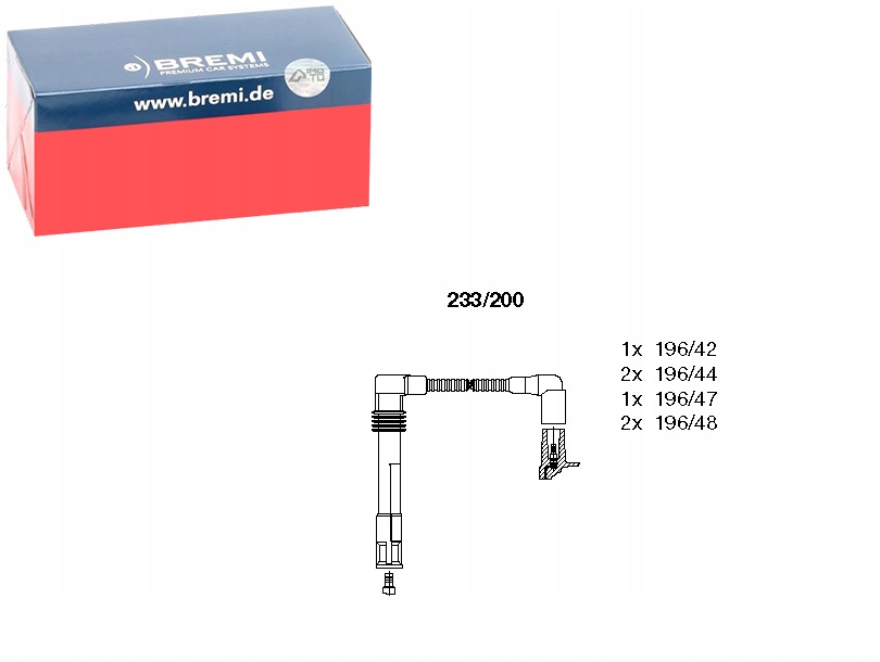 фото №1, Дроти запалювання vw bremi