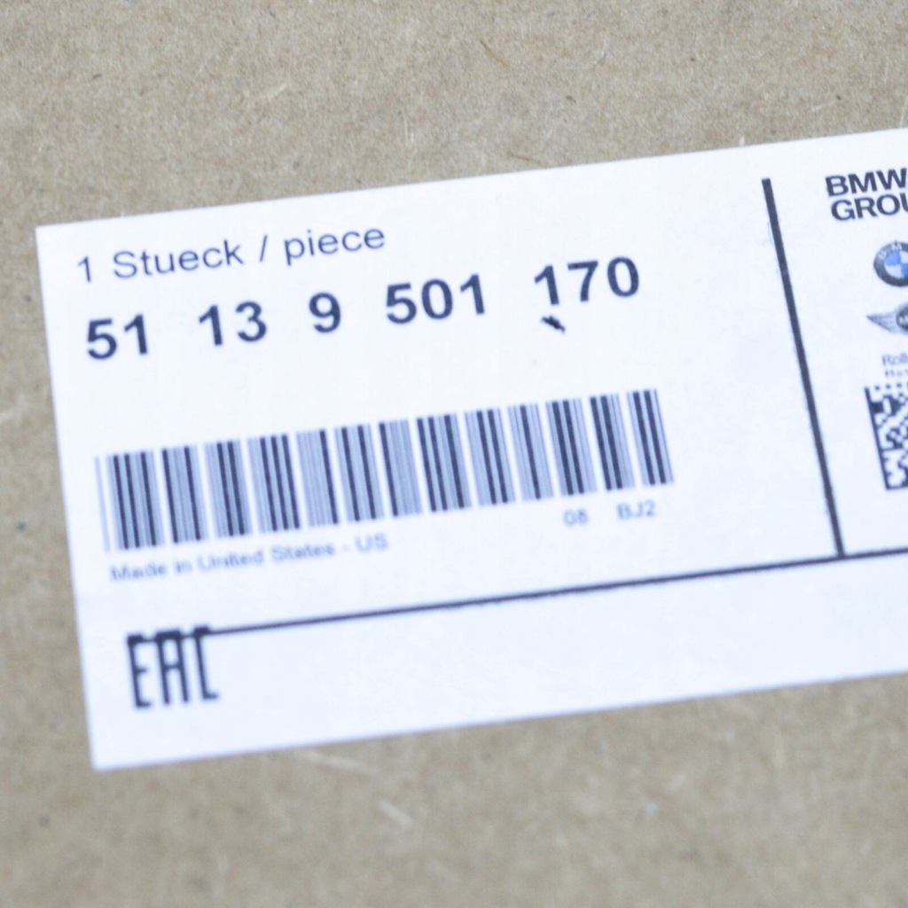 фото №9, Bmw x3 m f97 передняя часть бампер радиатор решётка 51139501170