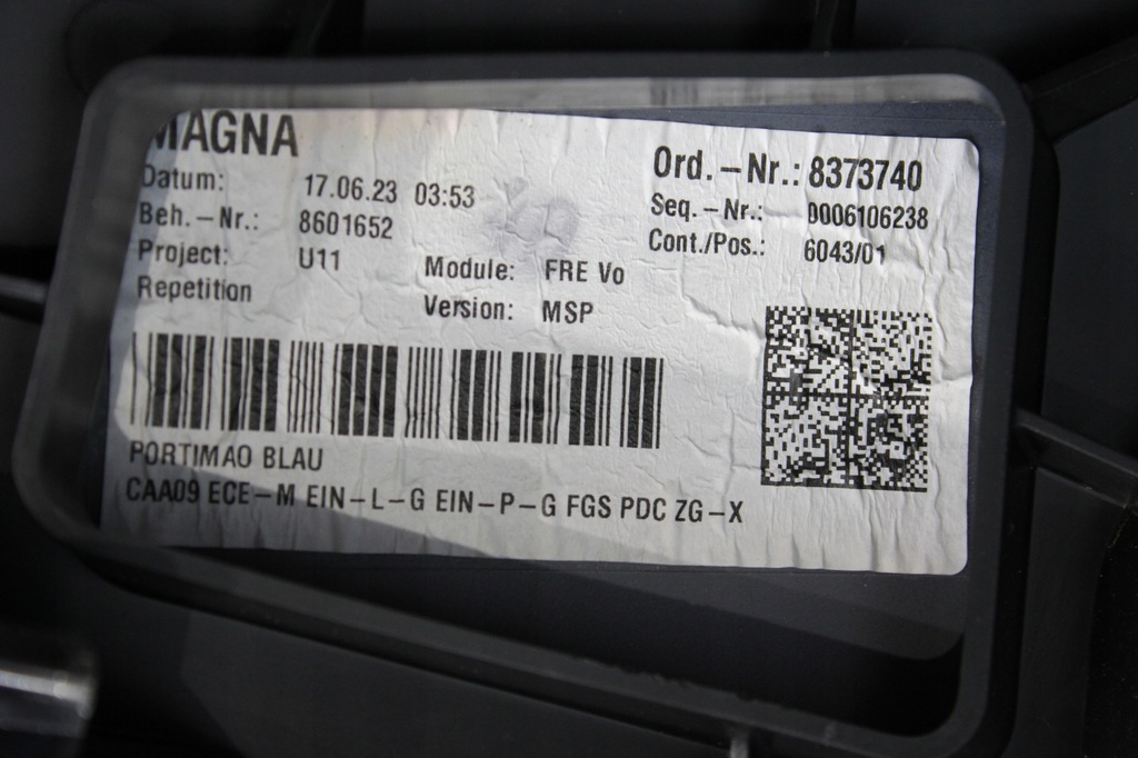 фото №16, Бампер перед mpakiet bmw u11 x1 c31 portimaoblau