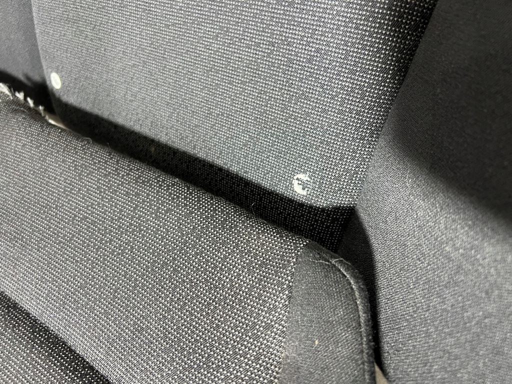 фото №9, Bmw e90 заднє сидіння сидіння задня czarna niedzielona