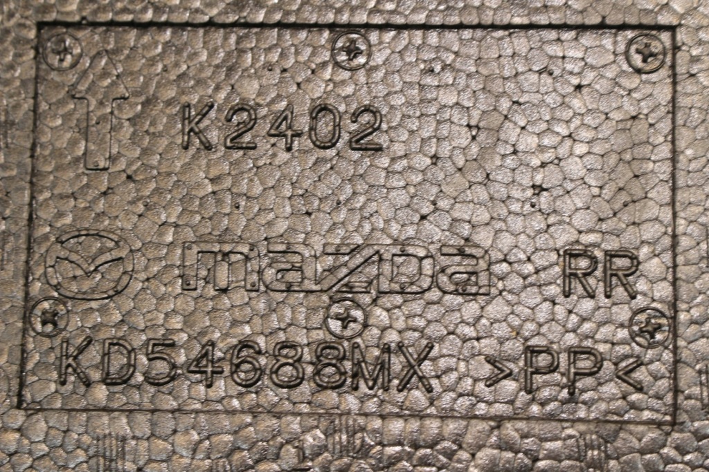 фото №9, Пенополистирол вкладыш багажника бардачок пол mazda cx5 kd54688mx