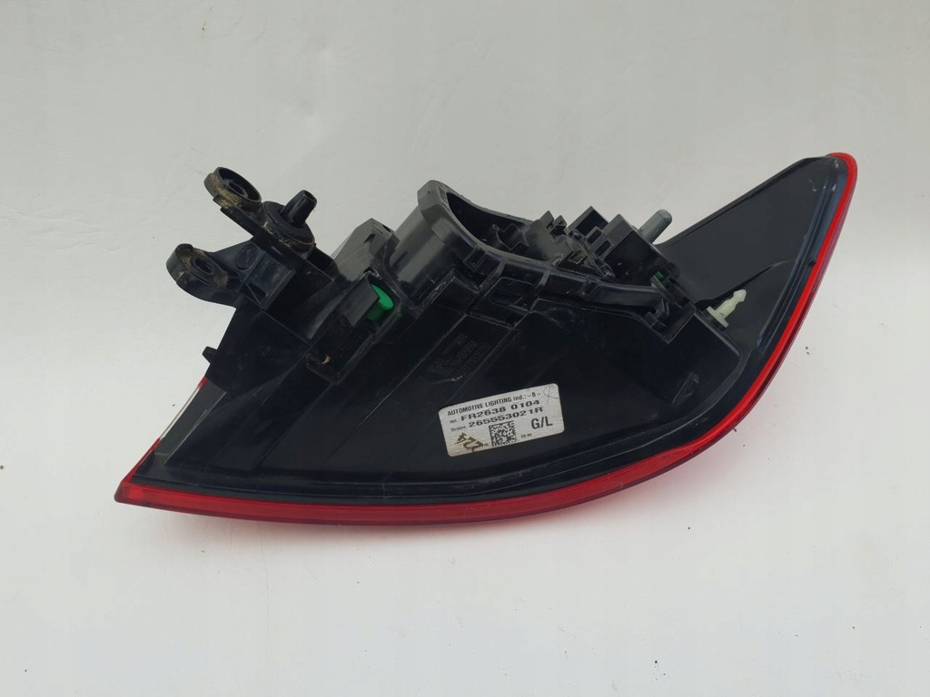 фото №7, Renault clio iv 12-16 лампа левый задняя w крыло