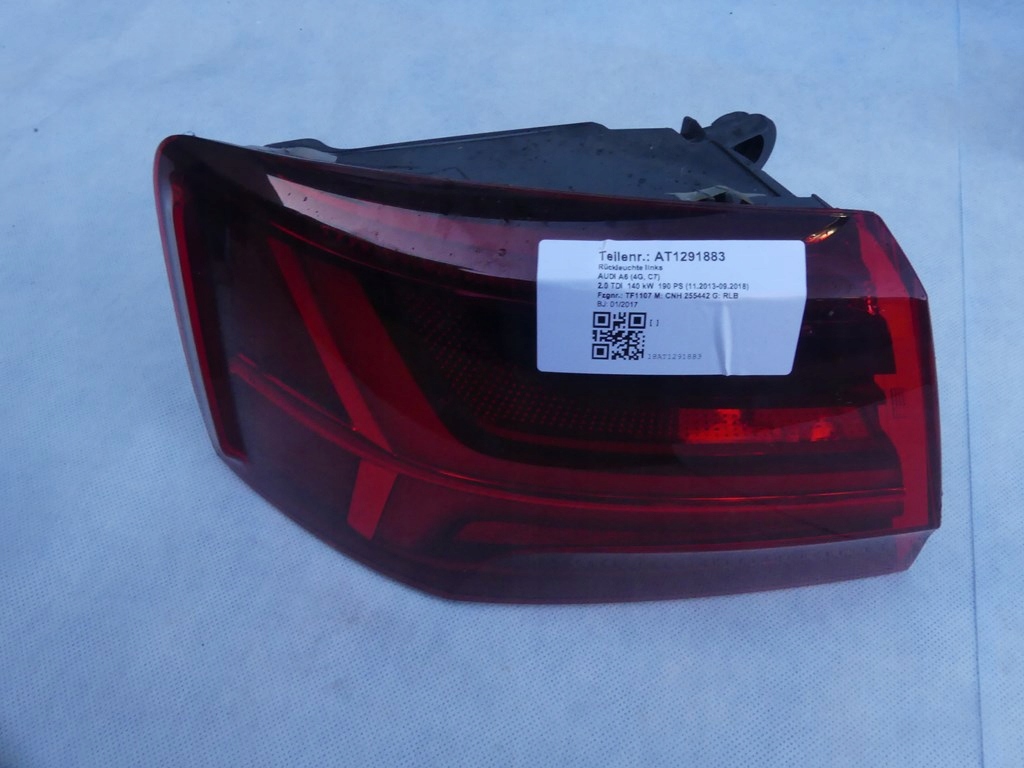 Dw audi a6 c7 lift бампер крышка багажника лампы 4g5945095e 4g5945096e ls9r в Украине