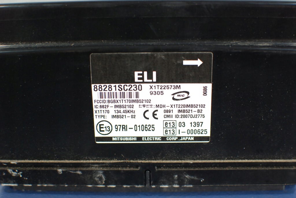 фото №4, Forester iii sh модуль ecu блок управления 97ri-010625