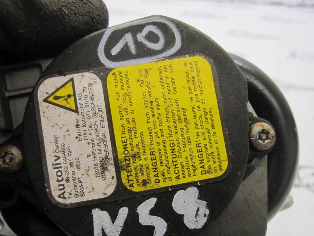 Fiat fiorino iii 08r ремень безопасности левый перед 7354891600e Киев