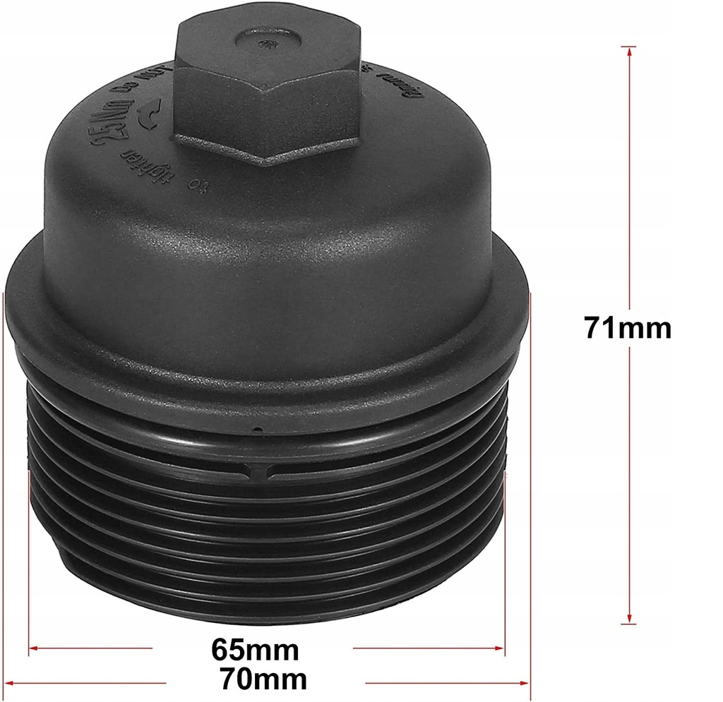 фото №6, Корпус фільтра оливи jeep grand cherokee dodge dirango journey