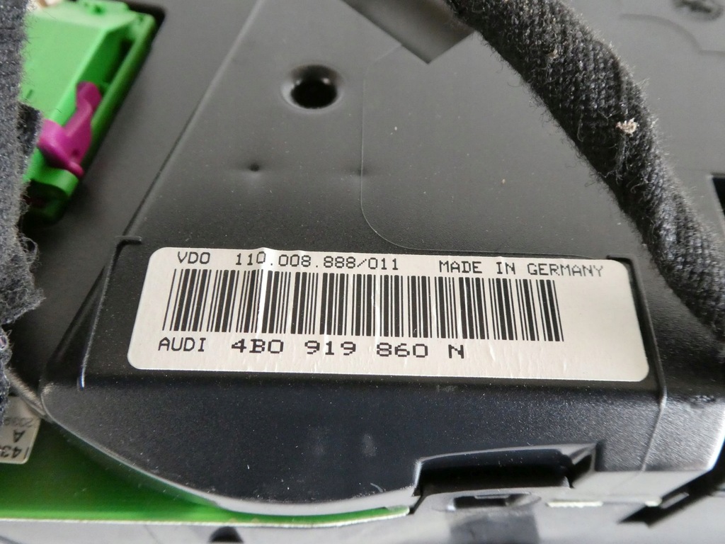 фото №6, Лічильник прилади audi оригінальний номер 4b0919860n