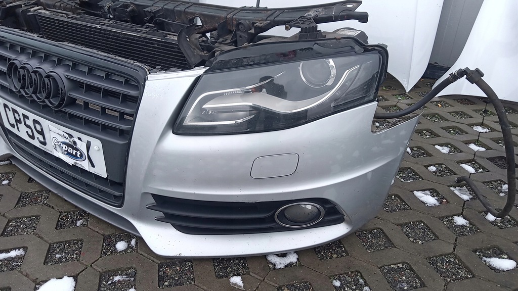 фото №13, Перед kompletny audi a4 b8 xsenon s-line lx7w