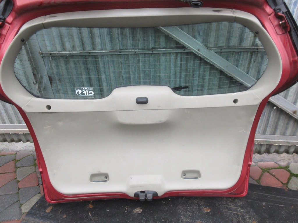 фото №9, Renault scenic ii lift teb76 кришка багажника багажника